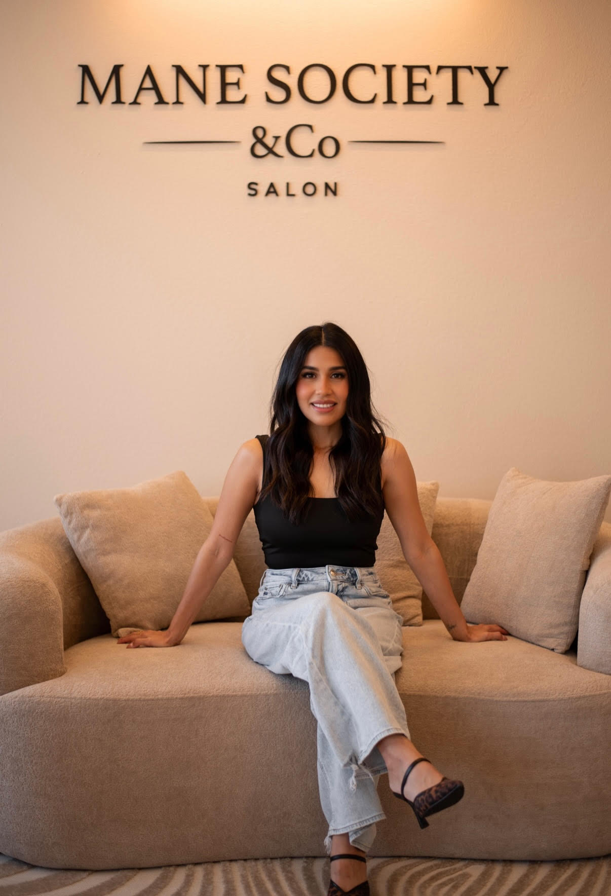 Mane Society & Co salon sign